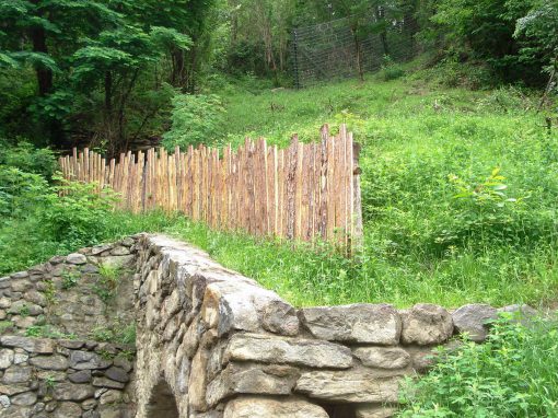 Risanamento del terreno, Castel Tirolo, Tirolo paese