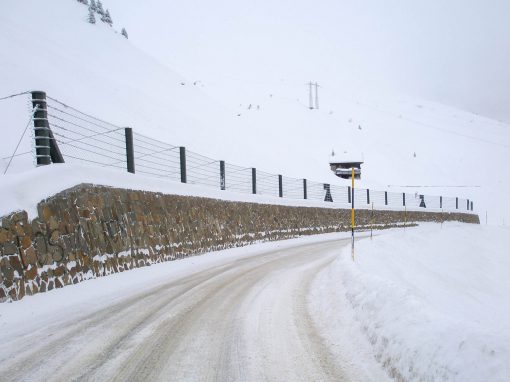 Lawinenschutzverbauung, Jaufenpass, SS 44